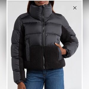 Columbia Leadbetter Point Sherpa hybrid jacket